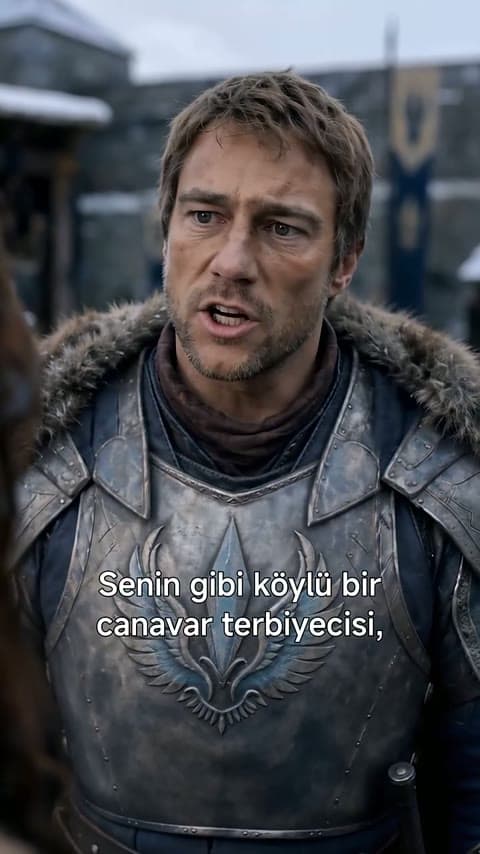 (Dublajlı) Ejderha Kraliçesi'nin Önünde Diz Çök 4. Bölüm